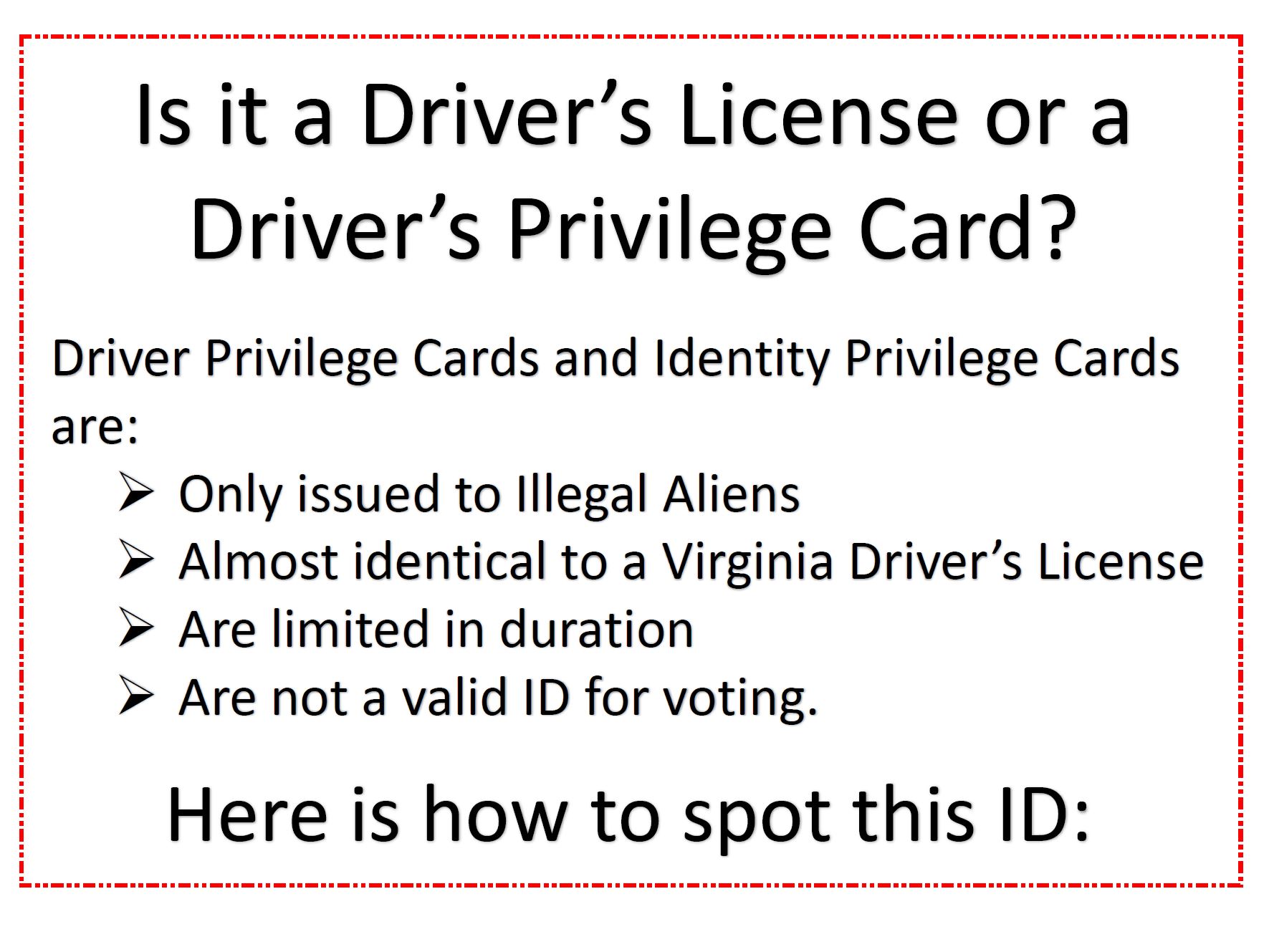 Is it a Driver’s License or a Driver’s Privilege Card?